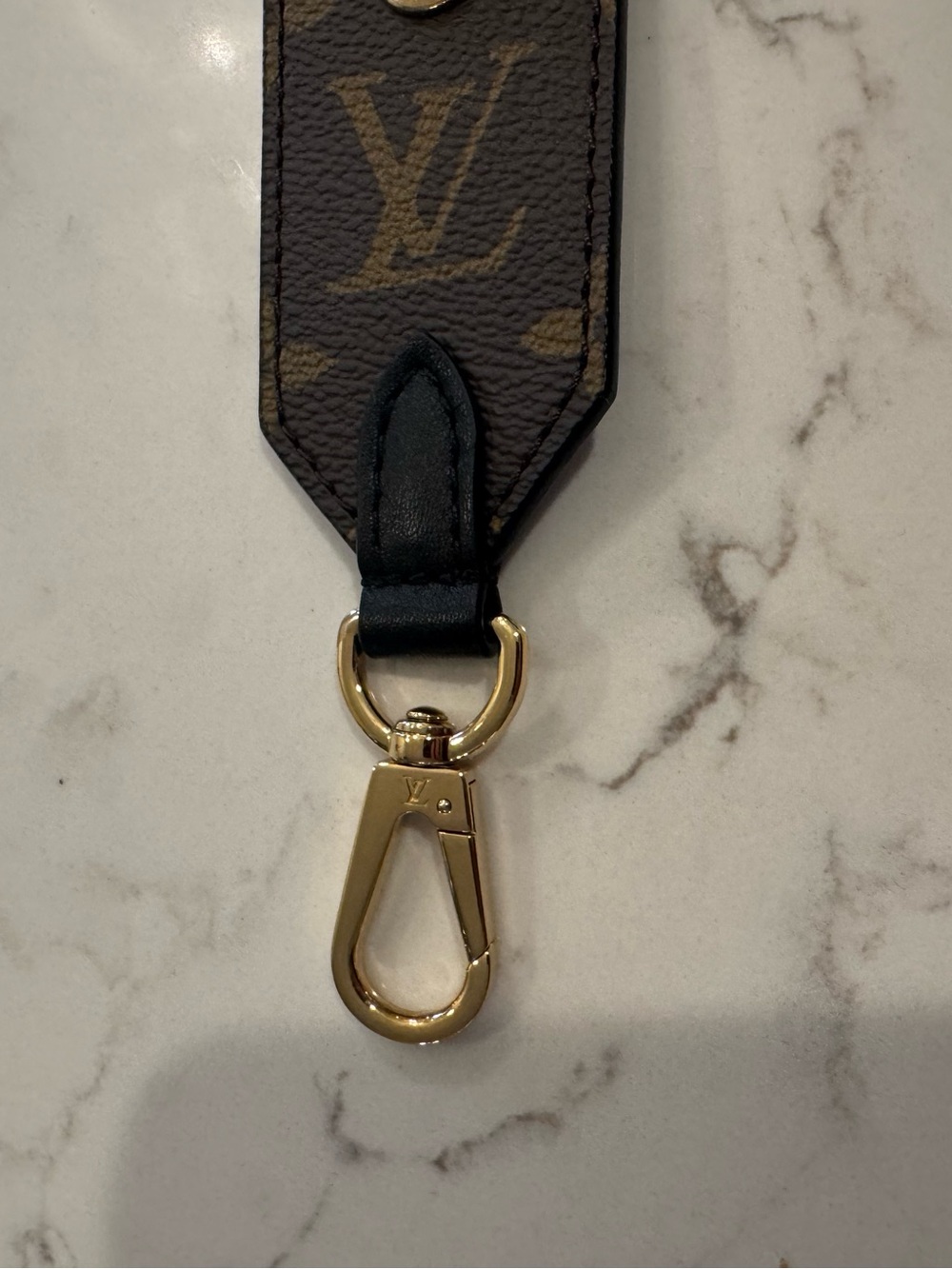 Louis Vuitton Bandoulière Leather Monogram Adjustable Bag Strap Style J0246 - Picture 3 of 11